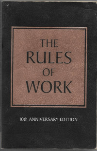 Image of The Rules Of Work