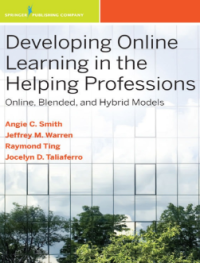 Developing Online Learning in the Helping Professions