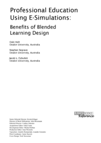 Image of Professional Education  Using E-Simulations:  Benefits of Blended   Learning Design