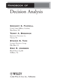 Decision Analysis