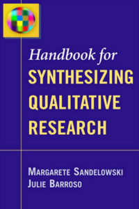 Image of Handbook for Synthesizing Qualitative Research