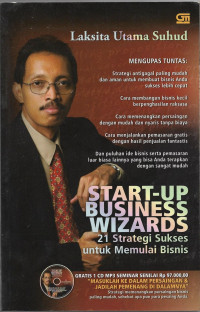 Image of START-UP BUSINESS WIZARDS : 21 Strategi Sukses untuk Memulai Bisnis