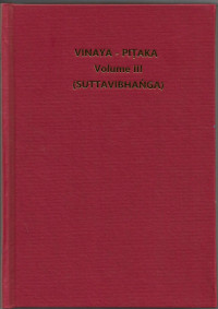 Image of Kitab Suci Tipitaka : Vinaya-Piṭaka Volume III (Suttavibhāṅga)