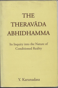 Image of THE THERAVADA 

THE THERAVADA 

ABHIDHAMMA