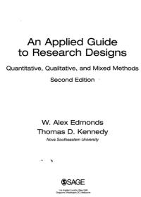 Image of An Applied Guide to Research Designs