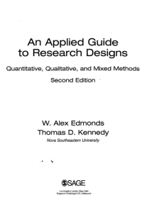 An Applied Guide to Research Designs