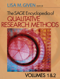 Image of The SAGE Encyclopedia of QUALITATIVE RESEARCH METHODS