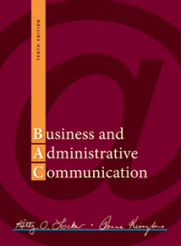 Image of Business and Administrative Communication