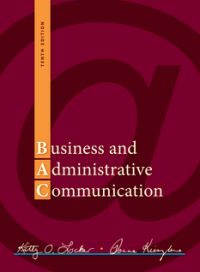 Business and Administrative Communication