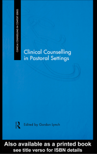 Image of CLINICAL COUNSELLING IN CONTEXT