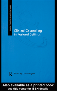 CLINICAL COUNSELLING IN CONTEXT