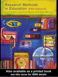 Image of Research Methods in Education