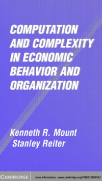 Computation and Complexity in Economic Behavior and Organization