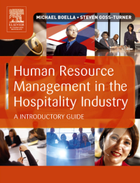 Human Resource Management
in the Hospitality Industry