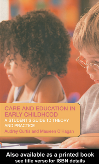 Care and education in early

childhood