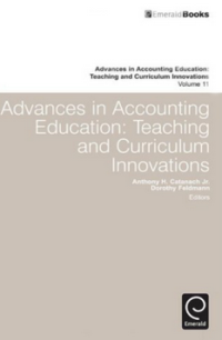 Image of ADVANCES IN ACCOUNTING EDUCATION: TEACHING AND CURRICULUM INNOVATIONS