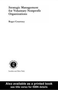 Image of Strategic Management for Voluntary Nonprofit Organizations