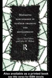 Managing partnership in teacher
training and development