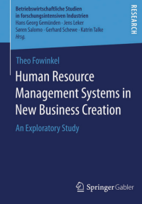 Human Resource Management Systems in New Business Creation