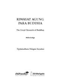 Image of RIWAYAT AGUNG
PARA BUDDHA Buku Ketiga