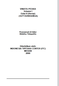 Image of KItab Suci VINAYA-PIṬAKA Volume I