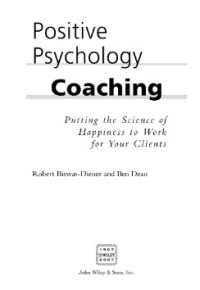 Positive Psychology Coaching