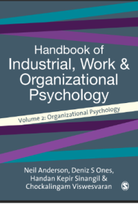 Handbook of INDUSTRIAL, WORK AND ORGANIZATIONAL PSYCHOLOGY Volume 2