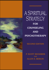 Image of A spiritual strategy for counseling and psychotherapy