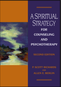 A spiritual strategy for counseling and psychotherapy