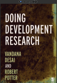 Image of Doing Development Research