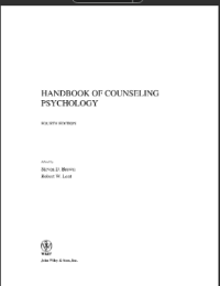 Image of HANDBOOK OF COUNSELING PSYCHOLOGY