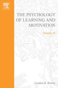 Image of THE PSYCHOLOGY OF LEARNING AND MOTIVATION