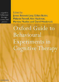 Oxford Guide to Behavioural Experiments in Cognitive Therapy