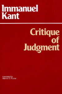 CRITIQUE OF JUDGMENT