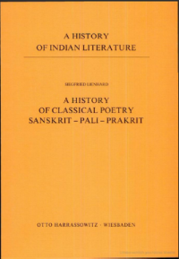 Image of HISTORY OF CLASSICAL POETRY SANSKRIT - PALI - PRAKRIT VOLUME III Fasc. 1