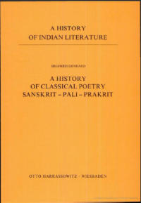 HISTORY OF CLASSICAL POETRY SANSKRIT - PALI - PRAKRIT VOLUME III Fasc. 1