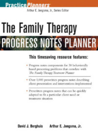 The Family Therapy Progress Notes Planner