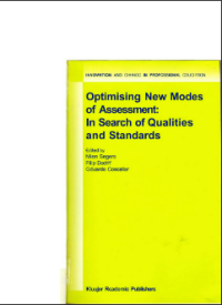 Image of Optimising New Modes of Assessment: In Search of Qualities and Standards